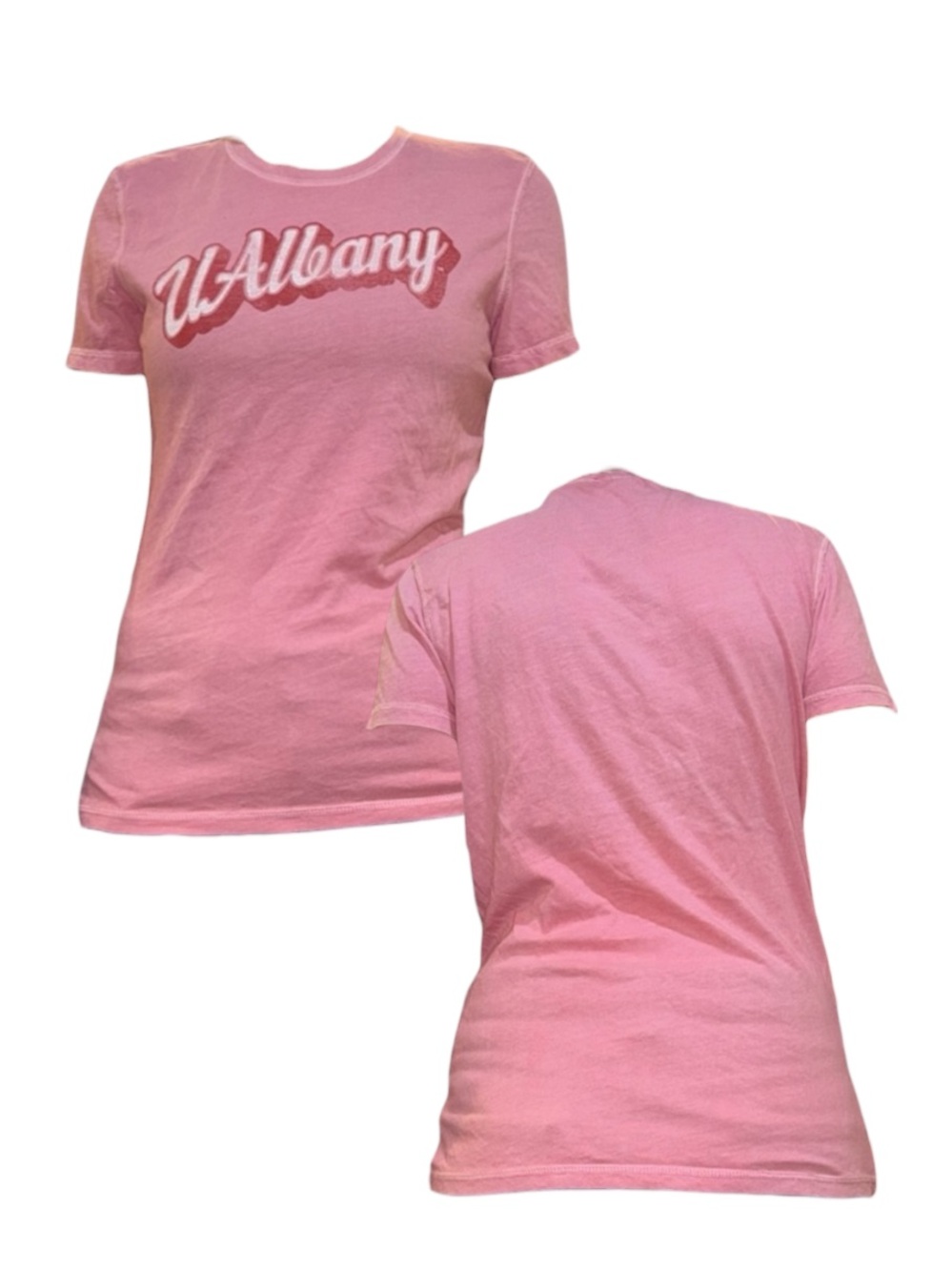 Vintage Pink UAlbany T-Shirt